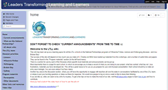 Desktop Screenshot of ltllacu.wikispaces.com