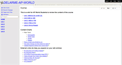 Desktop Screenshot of delarme-ap-world.wikispaces.com