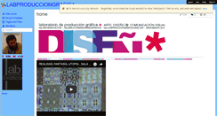 Desktop Screenshot of labproducciongrafica.wikispaces.com