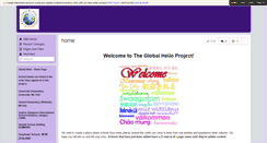 Desktop Screenshot of aglobalhello.wikispaces.com