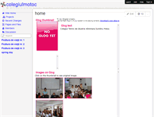 Tablet Screenshot of colegiulmotoc.wikispaces.com