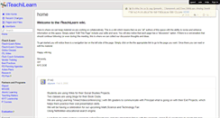 Desktop Screenshot of iteachilearn.wikispaces.com