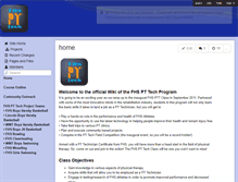 Tablet Screenshot of fhspttech.wikispaces.com