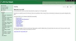 Desktop Screenshot of jfk1to1math.wikispaces.com