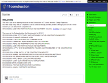 Tablet Screenshot of 11construction.wikispaces.com