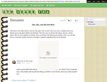 Tablet Screenshot of 4thgradefba.wikispaces.com