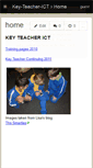 Mobile Screenshot of key-teacher-ict.wikispaces.com