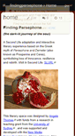 Mobile Screenshot of findingpersephone.wikispaces.com