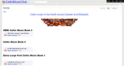Desktop Screenshot of celticmusicclub.wikispaces.com