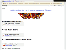 Tablet Screenshot of celticmusicclub.wikispaces.com