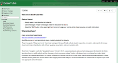 Desktop Screenshot of booktube.wikispaces.com