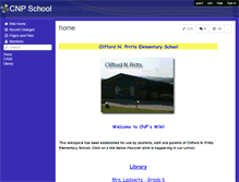 Tablet Screenshot of cnpschool.wikispaces.com