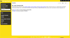 Desktop Screenshot of dlongchem.wikispaces.com