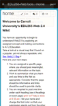 Mobile Screenshot of edu265-webtools.wikispaces.com
