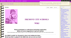 Desktop Screenshot of fremont-city-schools.wikispaces.com