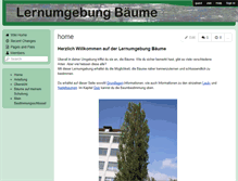 Tablet Screenshot of lernumgebung-baeume.wikispaces.com