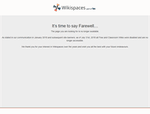 Tablet Screenshot of mybigfamily.wikispaces.com