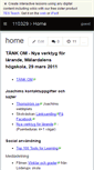 Mobile Screenshot of 110329.wikispaces.com