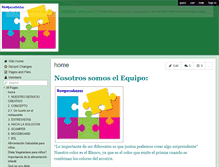 Tablet Screenshot of cl-rompecabezas.wikispaces.com