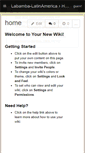 Mobile Screenshot of labamba-latinamerica.wikispaces.com