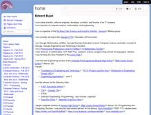 Tablet Screenshot of edwardbujak.wikispaces.com