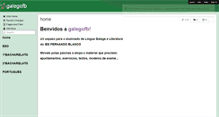 Desktop Screenshot of galegofb.wikispaces.com