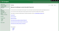 Desktop Screenshot of elfproject.wikispaces.com