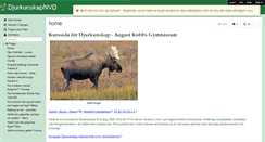 Desktop Screenshot of djurkunskapnvd.wikispaces.com
