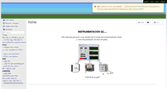 Desktop Screenshot of instrumentaciongz.wikispaces.com