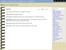 Tablet Screenshot of behavior-change-project.wikispaces.com