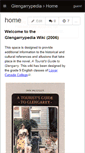 Mobile Screenshot of glengarrypedia.wikispaces.com