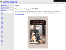 Tablet Screenshot of glengarrypedia.wikispaces.com