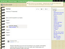 Tablet Screenshot of itfundamentals.wikispaces.com