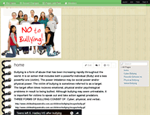 Tablet Screenshot of bulliesareus.wikispaces.com