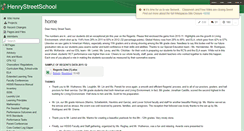 Desktop Screenshot of henrystreetschool.wikispaces.com