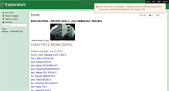Desktop Screenshot of exploratorii.wikispaces.com