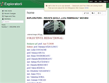 Tablet Screenshot of exploratorii.wikispaces.com