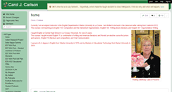 Desktop Screenshot of carolcarlson.wikispaces.com