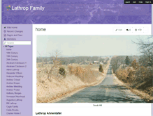 Tablet Screenshot of lathropfamily.wikispaces.com