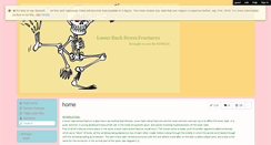 Desktop Screenshot of lowerbackstressfractures.wikispaces.com
