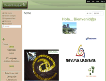 Tablet Screenshot of comunicacionabierta.wikispaces.com