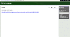 Desktop Screenshot of 2012ed5058.wikispaces.com