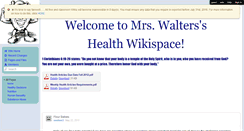 Desktop Screenshot of luhihealth.wikispaces.com