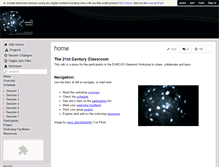 Tablet Screenshot of 21stcentury-classroom.wikispaces.com