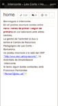 Mobile Screenshot of lescortsinterconte.wikispaces.com