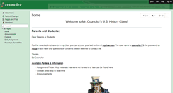Desktop Screenshot of councilor.wikispaces.com