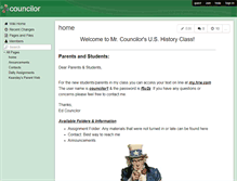 Tablet Screenshot of councilor.wikispaces.com