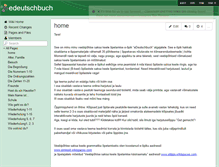 Tablet Screenshot of edeutschbuch.wikispaces.com