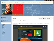 Tablet Screenshot of bca-grade-7.wikispaces.com