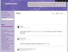 Tablet Screenshot of ipadschools.wikispaces.com